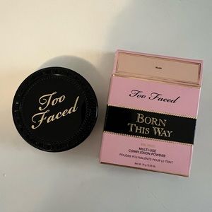 NIB Too Faced Born This Way pressed powder - Nude